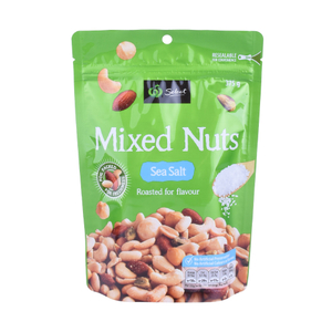 Custom Stand Up Cashew Mix Nuts Dried Fruits Packaging Pouch Bag for Sale
