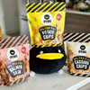Custom Printed Home Compostable Resealable Stand Up Potato Chips Bag Packaging