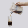 Portable Removable Coffee Tea Brewer Filter Spout Bag for Mountaineering Trip